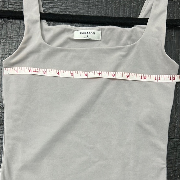 Babaton Gray Bodysuit - Picture 3 of 6